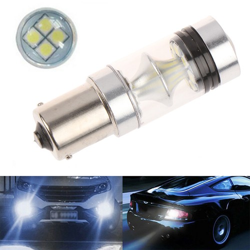 White P21W BA15s 1156 LED Canbus Backup Reversing Light Reverse Lamp - Picture 9 of 12