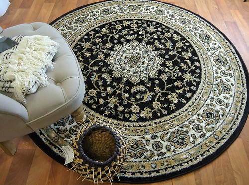 Large Oriental Area Rugs 8x10 Black Carpet Floor Rug Runner 2x8 Rugs 5x7 Foyer - Picture 19 of 19