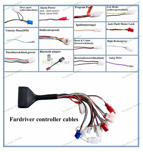 Qs138-C 3000W 70h Mid-Train Internal Gear box motor(ND72450 fardriverController) - Picture 4 of 11