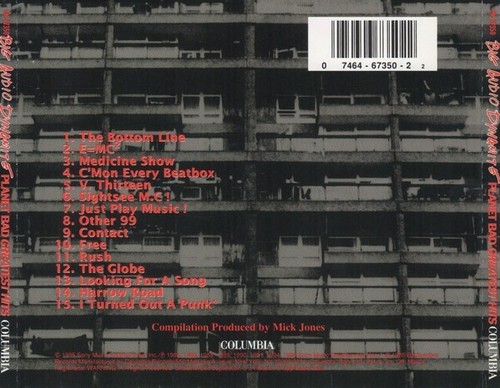Big Audio Dynamite - Planet Bad: Greatest Hits (1995) Clash - Picture 2 of 3