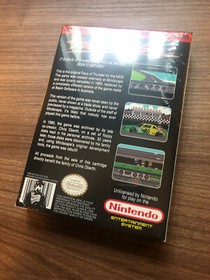 Days of Thunder NES Ultra Rare Chris Oberth Version BRAND NEW LIMITED RELEASE