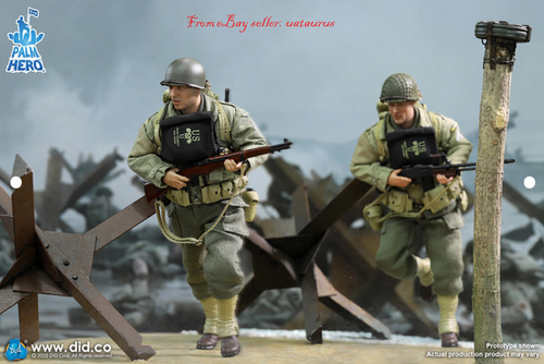 Did Xa80011 1/12 Wwii Us 2nd Ranger Battalion Series 3 Private Caparzo In Stock - Picture 6 of 7
