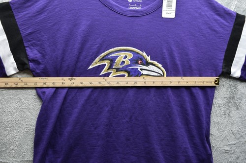 NFL Baltimore Ravens Women's Short Sleeve Fashion T-Shirt, Size L - New - Picture 3 of 8