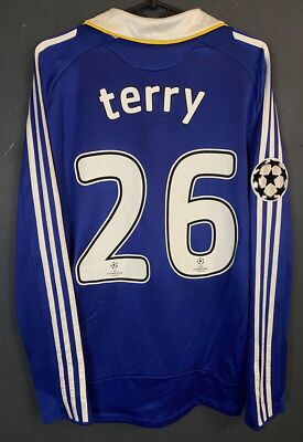 John Terry Chelsea Jersey UEFA JOHN TERRY MEN'S FC CHELSEA 2008