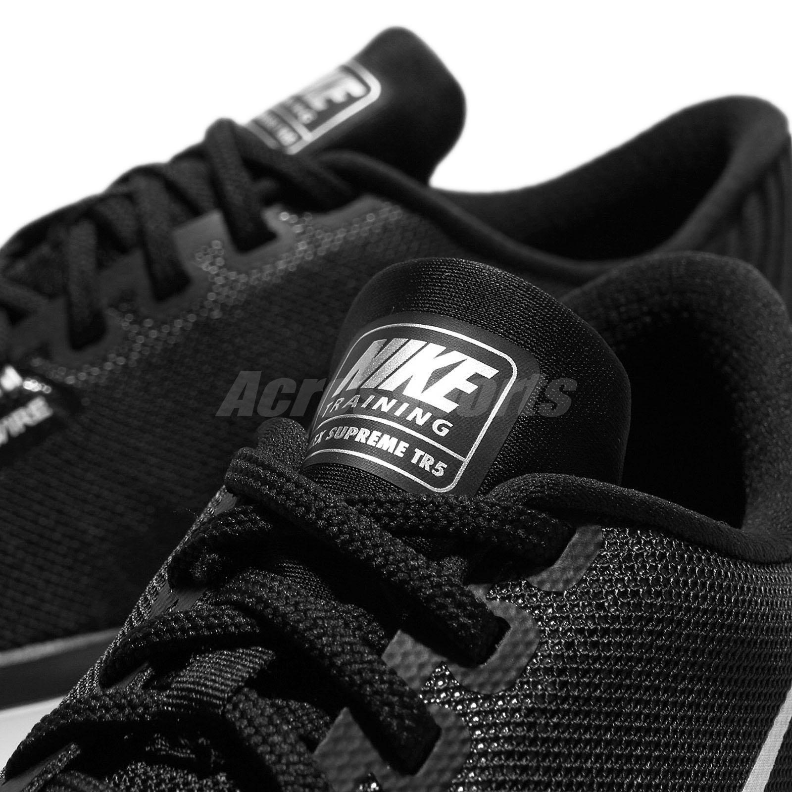 Wmns Nike Nike Nike Flex Supreme TR 5 V Black White Women Training shoes Trainer 852467-001 7b2c8f Wmns Nike Nike Nike Flex Supreme TR 5 V Black White Women Training shoes Trainer 852467-001 7b2c8f