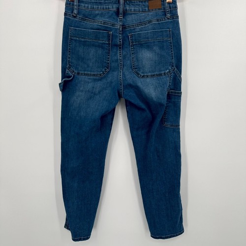Judy Blue Jeans Womens 5/27 Blue Denim Stretch Slim Fit Mid Rise Medium Wash - Picture 8 of 14
