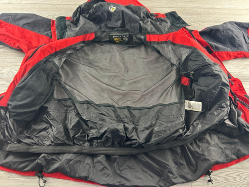 Mountain Hardwear Red Black Conduit Ski Snow Parka Jacket Mens Size Medium - Picture 4 of 10