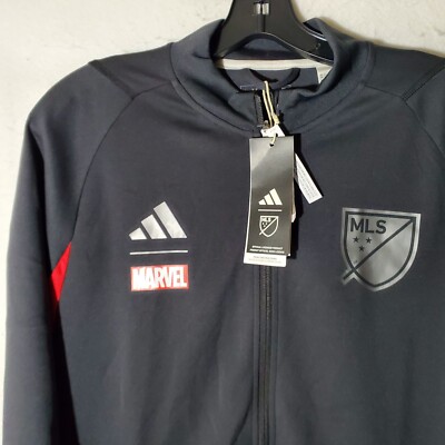 Adidas MLS オールスタージャケット（Marvel Anthem） adidas 2023 MLS All-Star x Marvel Anthem Jacket full zip
