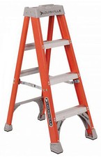 4-Ft. Step Ladder, Fiberglass, Type IA, 300-Lb. Duty Rating