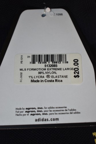 adidas Mens MLS Formotion Extreme Soccer Socks New - Picture 5 of 5