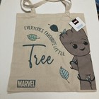 PRIMARK Marvel Groot Tote Bag Tree Guardians Galaxy Cotton Cloth Disney New