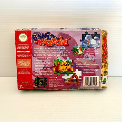 Banjo-Kazooie + Caja - Nintendo N64 - Probado y funcionando - Envío gratuito - Imagen 2 de 8