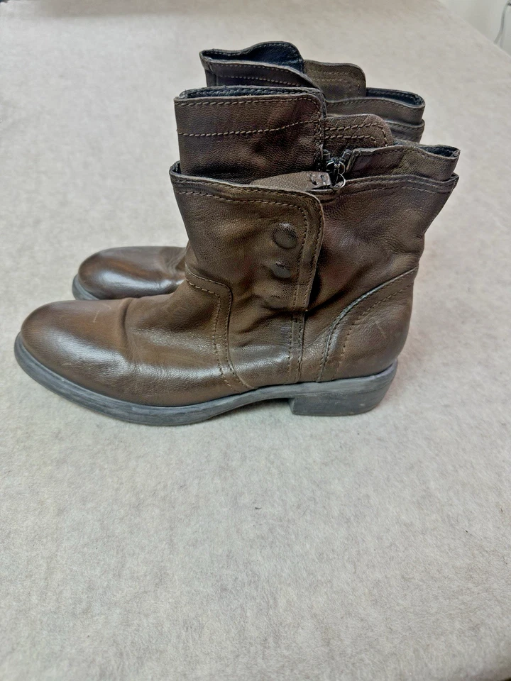 Botas Vera Wang Mujer Marrón Cremallera Talla 9.5M Foto 2 de 4