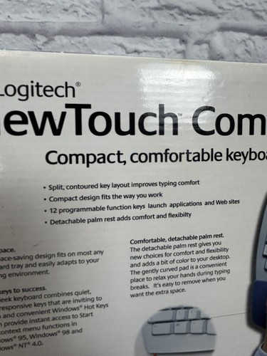 NewTouch Compact Keyboard Logitech Split Contoured Ergonomic SK-6201 Y-SD5 - 第 11/14 張圖片