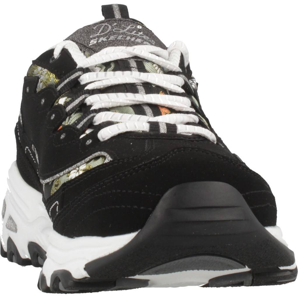 FLORAL SKECHERS D LITES FLORAL DAYS, Color Nero 862a2c FLORAL SKECHERS D LITES FLORAL DAYS, Color Nero 862a2c