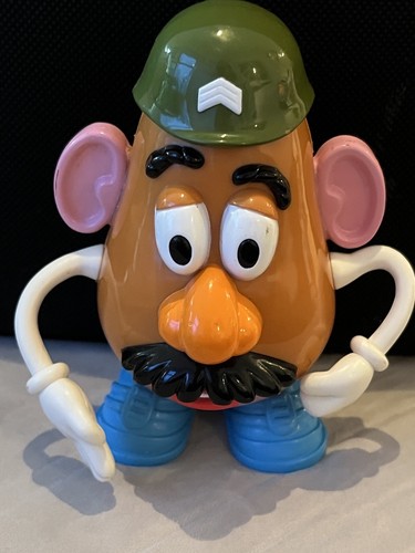 RARE Toy Story Mr. Potato Head Army Helmet Hasbro from Squad Leader Woody Set - Picture 2 of 5