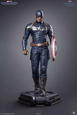 アメコミ queen studio 1/4 captain america Queen Studio Captain America 1/4 Resin Statue Figure Model