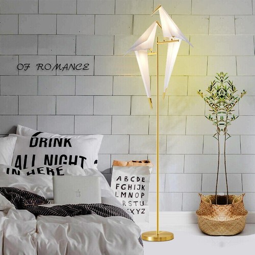 69In Modern LED Bird Floor Lamp, Payper Crane Floor Light Silver Gold Fixtures - Picture 13 of 14