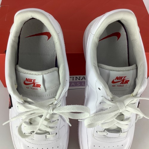 Nike FORCE IS FEMALE AF1 Upstep LX Sneakers W 10.5 M 9 w Box 898421-101 Sequins - Picture 6 of 12