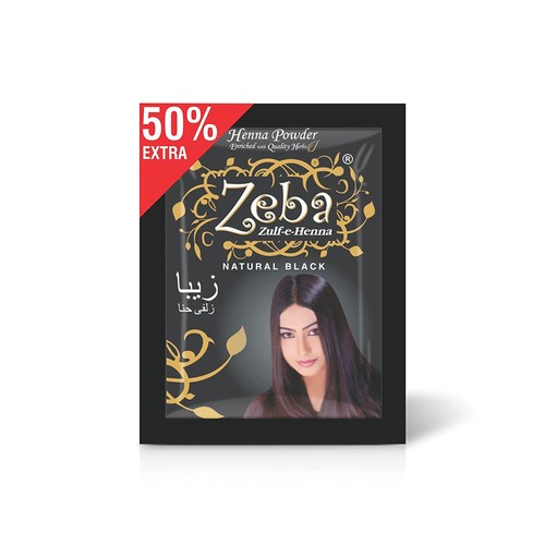 10 PACKS Zeba Indian NATURAL Henna Hina Hair Colors Amla Aritha Shikakai ORGANIC - Picture 11 of 16