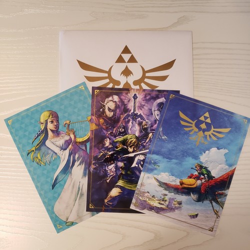 Legend Of Zelda Skyward Sword Art Cards Promo Pre Order Bonus Ebay