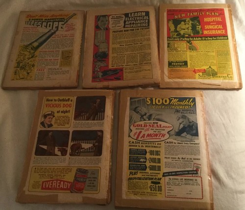5 Issues Thrilling Wonder Stories Pulp SF Magazine 1946 Winter Spr Sum Fall Dec - Foto 11 di 12