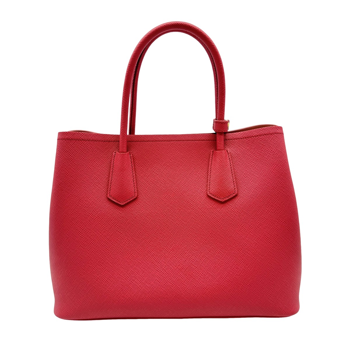 Authentic PRADA Saffiano Cuir Double Bag Hand Bag 1BG775 Authentic PRADA Saffiano Cuir Double Bag Hand Bag 1BG775