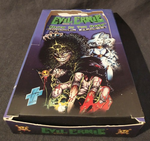 EVIL ERNIE GLOW IN THE DARK CHROMIUM CARD SET - Bild 2 von 2