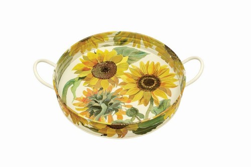 Emma Bridgewater & Matthew Rice Large heavy duty Circular Trays with handles - Picture 14 of 14