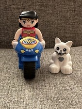 LEGO Duplo Wonder Woman and Motorcycle Cycle Figure