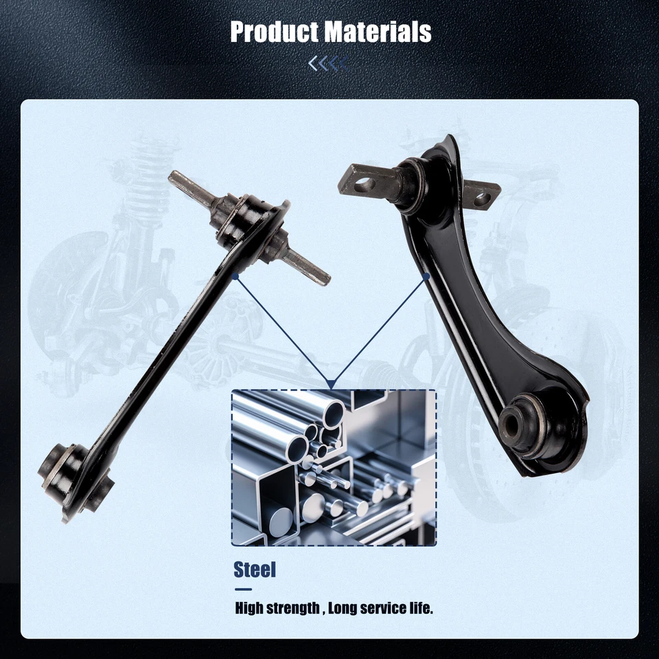 Kit de brazo de control superior trasero 2 piezas para Honda Civic 1997-2001 Honda CR-V 1988-2000 Foto 2 de 4