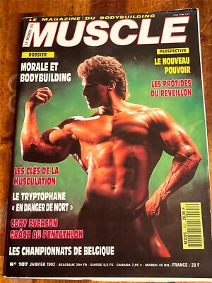 Le Monde Du MUSCLE #107 bodybuilding magazine BOB PARIS/Cory Everson 1-92 (Fr)