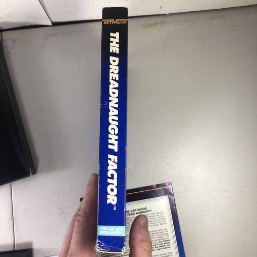 1982 The Dreadnaught Factor (Intellivision) Video Game RARE Complete CIB Tested - Picture 4 of 10