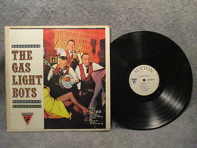 33 RPM LP Record The Gas Light Boys Self Titled Album Sutton Records SU 244 VG+