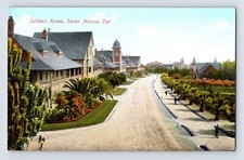 Postcard California Santa Monica CA Veterans Soldiers Home 1910s Unposted