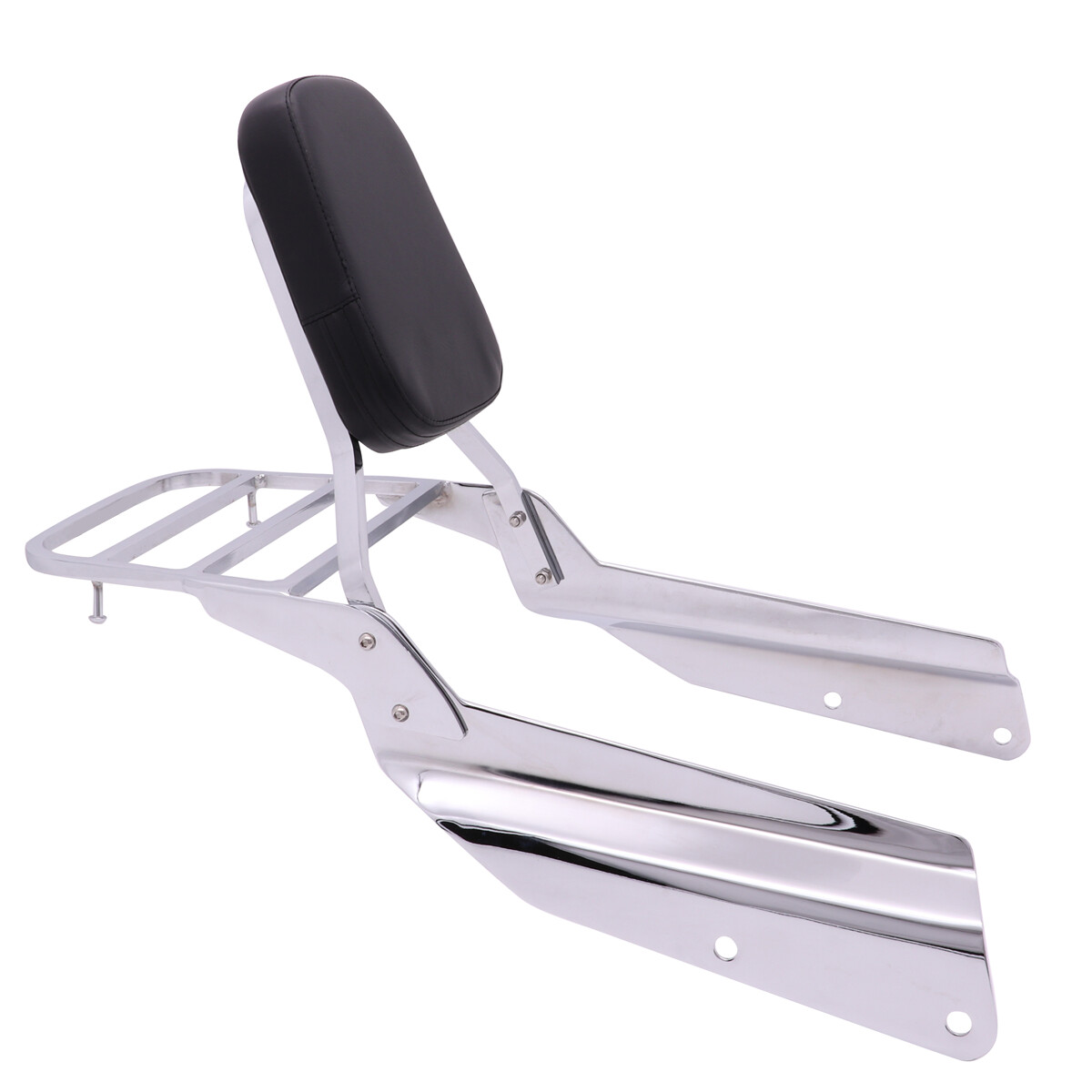 Backrest Sissy Bar w/Rear Luggage Rack For Honda VTX1300 VTX1800 R/S/T