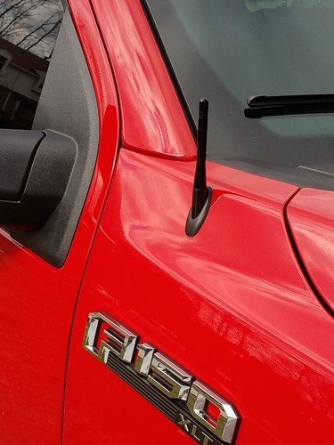 **SHORT** 4" BLACK ALUMINUM ANTENNA MAST - FITS: 1990-2005 Volkswagen Passat - Picture 10 of 10