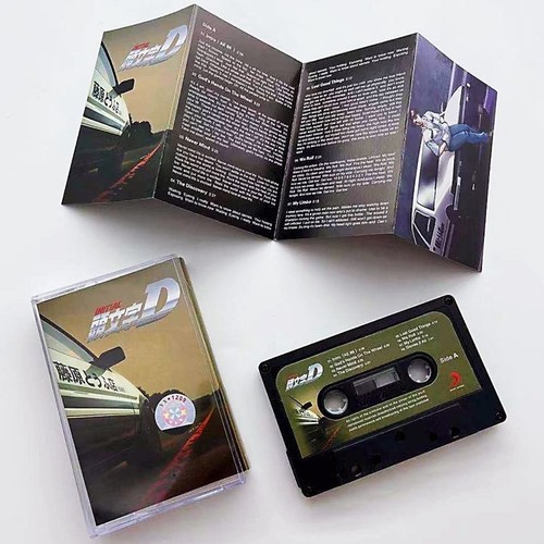 Initial D 头文字D OST Soundtrack Retro Album Tape Sealed Cassettes - Picture 4 of 4