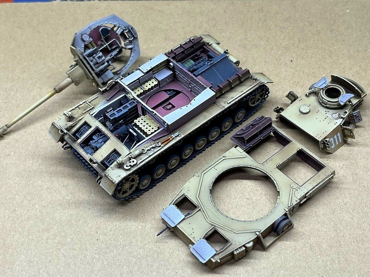 1/72 Panzerkampfwagen IV Interior Kit for Flyhawk, 3D