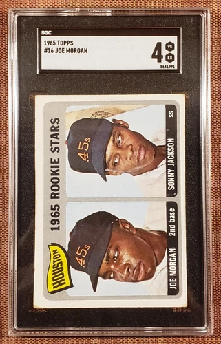 1965 Topps #16 Joe Morgan Houston Colt .45's Vintage Original Baseball Card SGC4