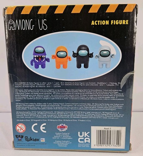 Toikido Series 1 Among Us Orange Crew Member Action Figure Brand New And Sealed - Picture 2 of 3
