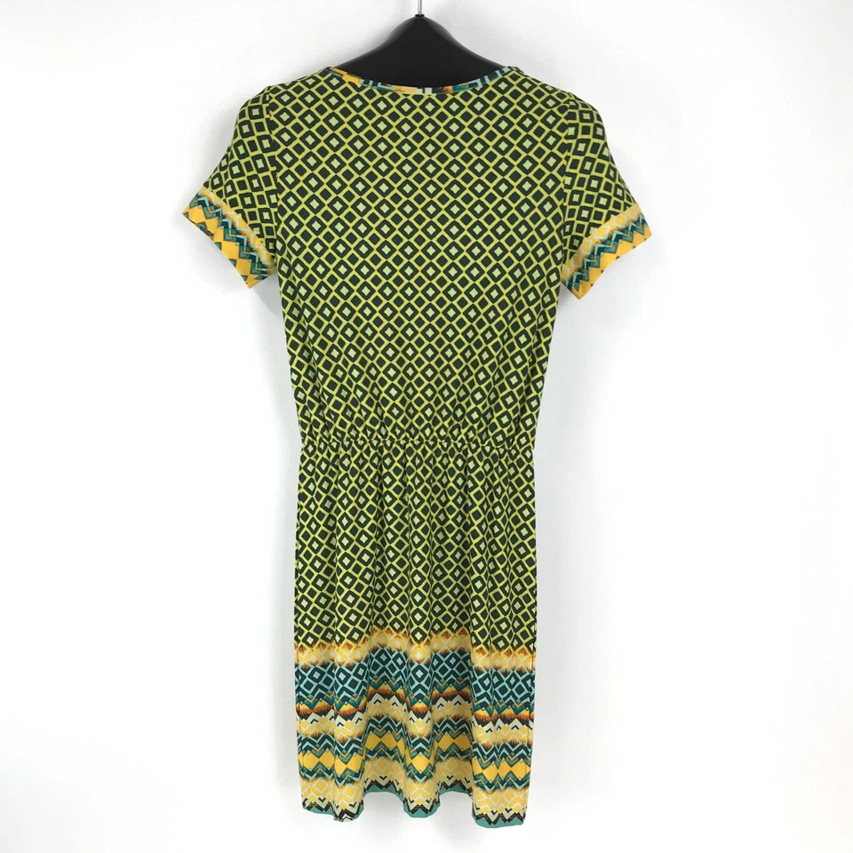 Платье женское New Directions с геометрическим принтом трапециевидное размер миниатюрное эластичное - Изображение 3 из 4