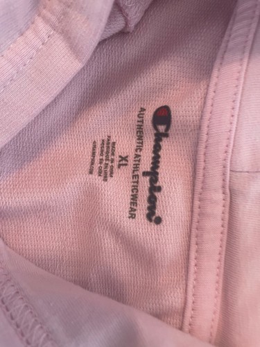 Champion Athleticwear Girls Hoodie Sweatshirt Pullover Size Youth XL Pink Blue - Picture 6 of 6