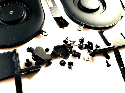Apple MacBook Pro Retina 15 Mid 2012 Early 2013 fans io Board Flex Cable screws - Picture 6 of 7