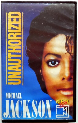 VHS MICHAEL JACKSON UNAUTHORIZED SIDEYA 