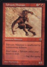 Talruum Minotaur - Mirage: #196, Magic: The Gathering Nm R193
