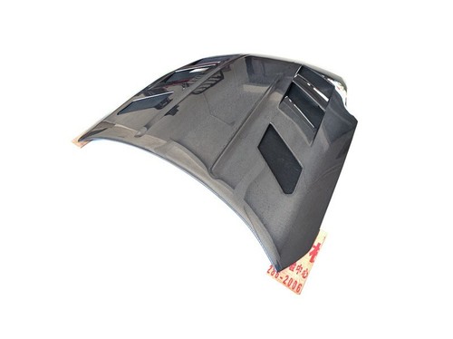 Kit cofano anteriore in carbonio stile AMS per 06-08 Nissan 350Z Z33 Kouki Coupè Cofano - Foto 14 di 19