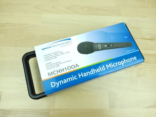 Micrófono Speco Technologies MCHH100A, dinámico, de mano nuevo