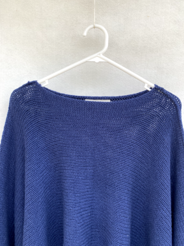 ❄️ Womens Jac & Jack Wool, Cashmere & Silk Knit Poncho Cape Jumper One Size - Bild 2 von 7