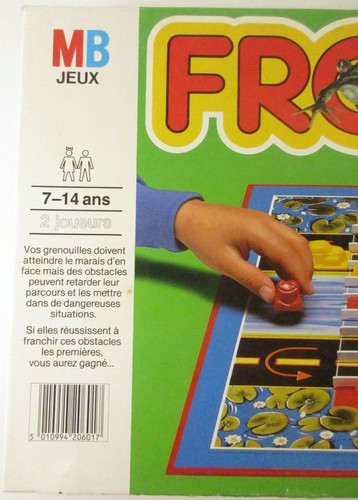 Jeu MB Frogger La Grenouille Astucieuse Vintage Milton Bradley 1982 Complet Fr - Imagen 5 de 7